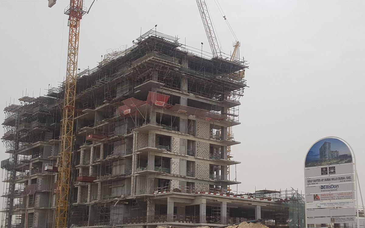 MBR Dubai Hills - PA-07 Golf Suites - Main Contract Works